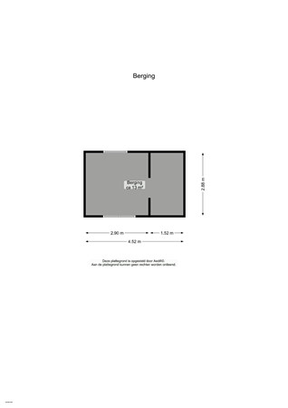 Floorplan - Plantsoenstraat 54, 9717 KW Groningen